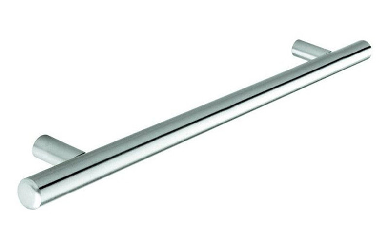 Leven SS72.GP188 Bar Handle Brushed Stainless Steel Effect Image 1