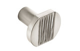 Melton K530.35.SS Knob With Textured Centre Brushed Stainless Steel Image 1 Thumbnail