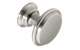 Pelton 6432SS Knob With Grooves Polished Stainless Steel Image 1 Thumbnail