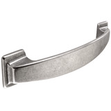 H873.160.AS Ripon Bow Handle Antique Silver Effect 160mm Hole Centres Image 1 Thumbnail