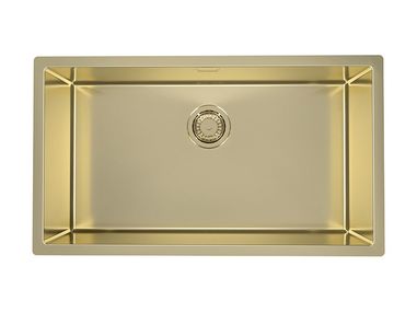 Added Alveus Sink Quadrix 60 Gold for Cabinet 800-900mm Single Bowl To Basket
