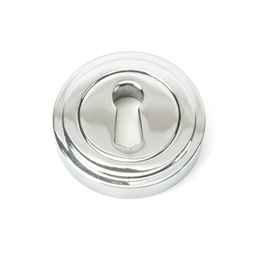 View Polished Chrome Round Escutcheon (Art Deco) offered by HiF Kitchens