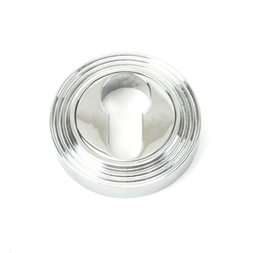 View 45713 - Polished Chrome Round Euro Escutcheon (Beehive) - FTA offered by HiF Kitchens