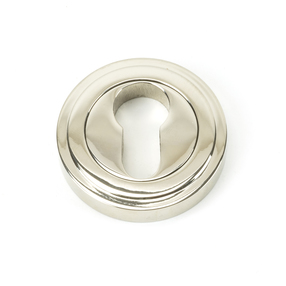 View 45716 - Polished Nickel Round Euro Escutcheon (Art Deco) - FTA offered by HiF Kitchens