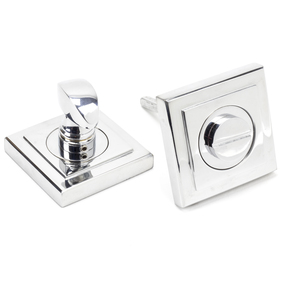 View Polished Chrome Round Thumbturn Set (Square) offered by HiF Kitchens