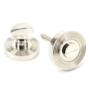 View 45741 - Polished Nickel Round Thumbturn Set (Beehive) - FTA offered by HiF Kitchens