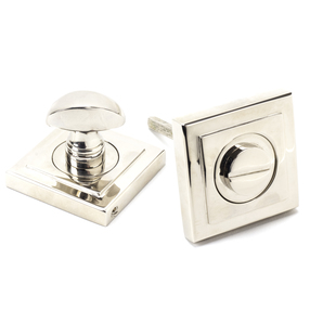View 45742 - Polished Nickel Round Thumbturn Set (Square) - FTA offered by HiF Kitchens