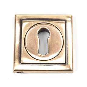 View Polished Bronze Round Escutcheon (Square) offered by HiF Kitchens