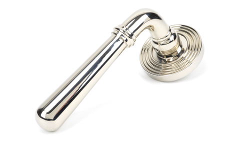 View Polished Nickel Newbury Lever on Rose Set (Beehive) - U offered by HiF Kitchens
