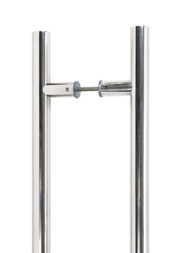 View Polished SS (316) 0.6m T Bar Handle B2B Fix 32mm  offered by HiF Kitchens