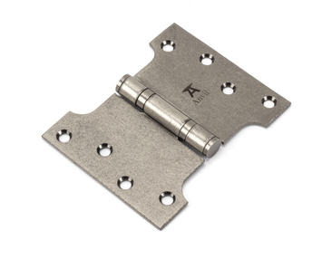 View 33046 - Pewter 4'' x 3'' x 5'' Parliament Hinge (pair) ss - FTA offered by HiF Kitchens