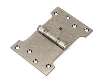 View 33048 - Pewter 4'' x 4'' x 6'' Parliament Hinge (pair) ss - FTA offered by HiF Kitchens