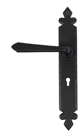 View 33116 - Black Cromwell Lever Lock Set - FTA offered by HiF Kitchens