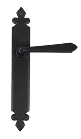 View 33117 - Black Cromwell Lever Latch Set - FTA offered by HiF Kitchens