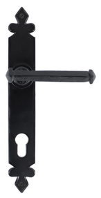 View Black Tudor Lever Espag. Lock Set offered by HiF Kitchens