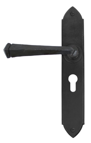 View 33269 - Beeswax Gothic Lever Euro Lock Set - FTA offered by HiF Kitchens