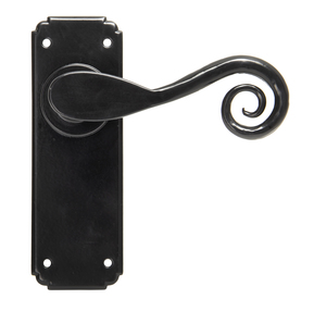 View 33278 - Black Monkeytail Lever Latch Set - FTA offered by HiF Kitchens