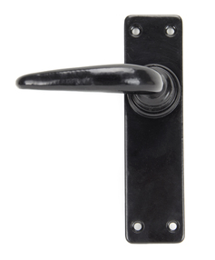 View 33317 - Black Smooth Lever Latch Set - FTA offered by HiF Kitchens