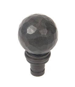 Added 33398 - Beeswax Hammered Ball Curtain Finial (pair) - FTA To Basket