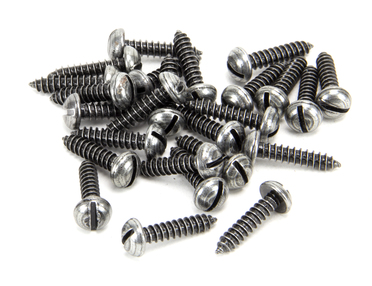 View 33431 - Pewter 8 x 3/4'' Round Head Screws (25) - FTA offered by HiF Kitchens