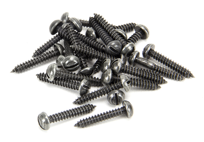 View 33433 - Pewter 8 x 1'' Round Head Screws (25) - FTA offered by HiF Kitchens