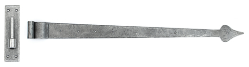 View 33741 - Pewter 35'' Hook & Band Hinge - Cranked (pair) - FTA offered by HiF Kitchens