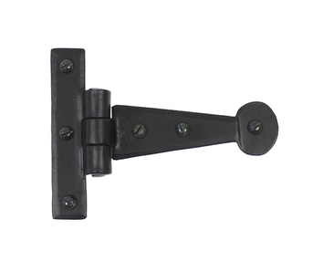 View 33986 - Black 4'' Penny End T Hinge (pair) - FTA offered by HiF Kitchens