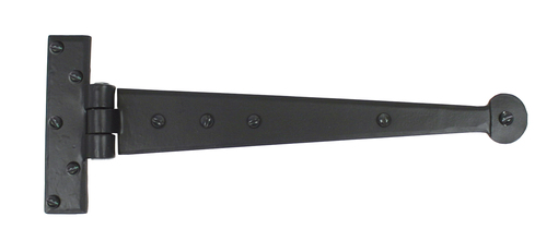 View 33989 - Black 12'' Penny End T Hinge (pair) - FTA offered by HiF Kitchens