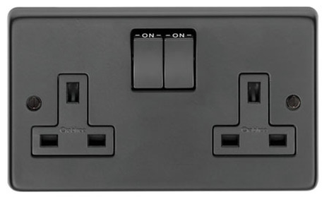 Added 34224/2 - MB Double 13 Amp Switched Socket - FTA To Basket