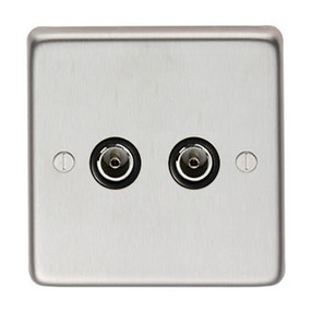 View 34230/1 - SSS Double TV Socket - FTA offered by HiF Kitchens
