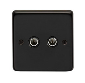 View 34230/2 - MB Double TV Socket - FTA offered by HiF Kitchens