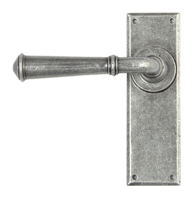 View 45126 - Pewter Regency Lever Latch Set - FTA offered by HiF Kitchens