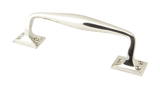 View Polished Nickel 230mm Art Deco Pull Handle offered by HiF Kitchens