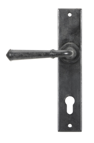 View External Beeswax Regency Lever Espag. Lock Set offered by HiF Kitchens