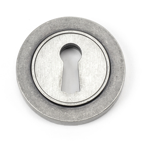View Pewter Round Escutcheon (Plain) offered by HiF Kitchens