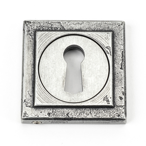 View 45706 - Pewter Round Escutcheon (Square) - FTA offered by HiF Kitchens