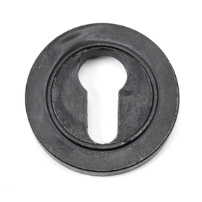 View External Beeswax Round Euro Escutcheon (Plain) offered by HiF Kitchens