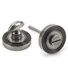 View 45753 - Pewter Round Thumbturn Set (Beehive) - FTA offered by HiF Kitchens