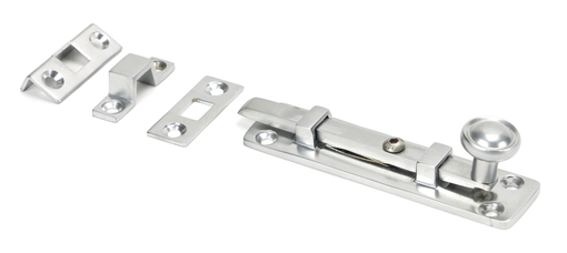View 45796 - Satin Chrome 4'' Universal Bolt - FTA offered by HiF Kitchens