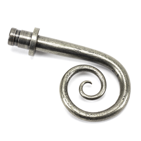 Added 49905 - Pewter Monkeytail Curtain Finial (pair) - FTA To Basket