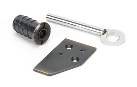 View 49916 - Aged Bronze Key-Flush Sash Stop FTA offered by HiF Kitchens