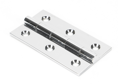 View 49927 - Polished Chrome 2.5'' Butt Hinge (pair) - FTA offered by HiF Kitchens