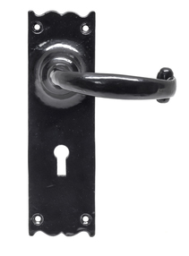View 73106 - Black Cottage Lever Lock Set - FTA offered by HiF Kitchens