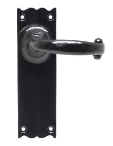 View Black Cottage Lever Latch Set offered by HiF Kitchens