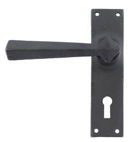 Added 73113 - Beeswax Straight Lever Lock Set - FTA To Basket