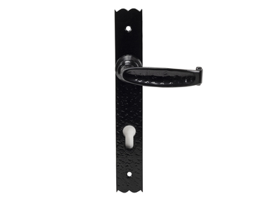 View Black Cottage Lever Espag. Lock Set offered by HiF Kitchens