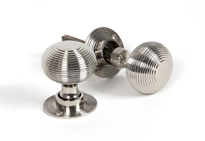 View 83636H - Polished Nickel Heavy Beehive Mortice/Rim Knob Set - FTA offered by HiF Kitchens