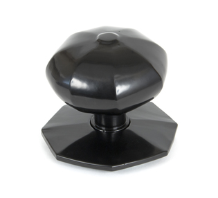 View 83779 - Black Octagonal Centre Door Knob - FTA offered by HiF Kitchens
