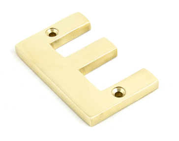 View 83801E - Polished Brass Letter E - FTA offered by HiF Kitchens