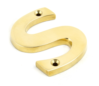 View 83801S - Polished Brass Letter S - FTA offered by HiF Kitchens